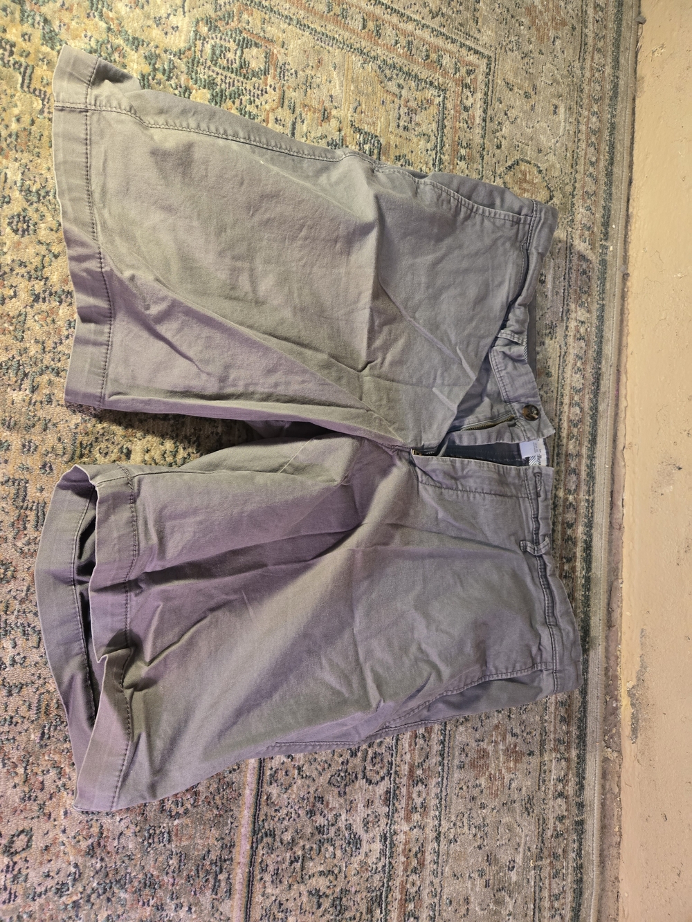 Grey Mens Goodfellow Chino Shorts Linden Short Size 40